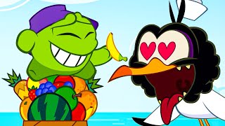 Sneaky Seagull🪽 Fruit Thief | New Om Nom🍭| Home Learning for Kids 🖍️