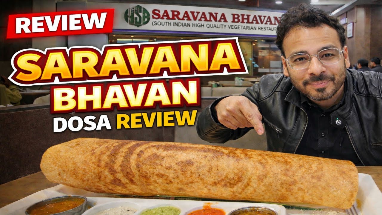 Is Saravana Bhavan Worth the Hype? | Best Dosa Series Ep 1