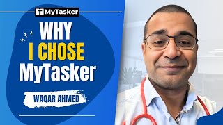 MyTasker Virtual Assistance || Dr. Waqar Ahmed Testimonial