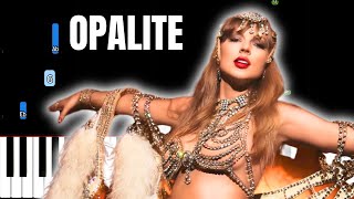 Taylor Swift - Opalite - Piano Tutorial - Cover Version