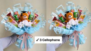 Cara Membuat Buket Snack Wisuda | Tutorial Buket Wisuda