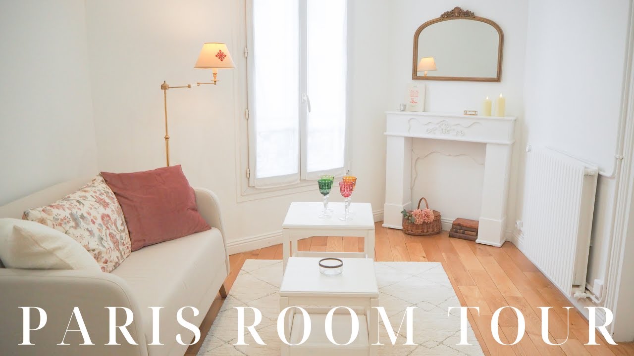 После покупки квартиры, комнаты были закончены! Экскурсия по комнатам. Парижский влог
