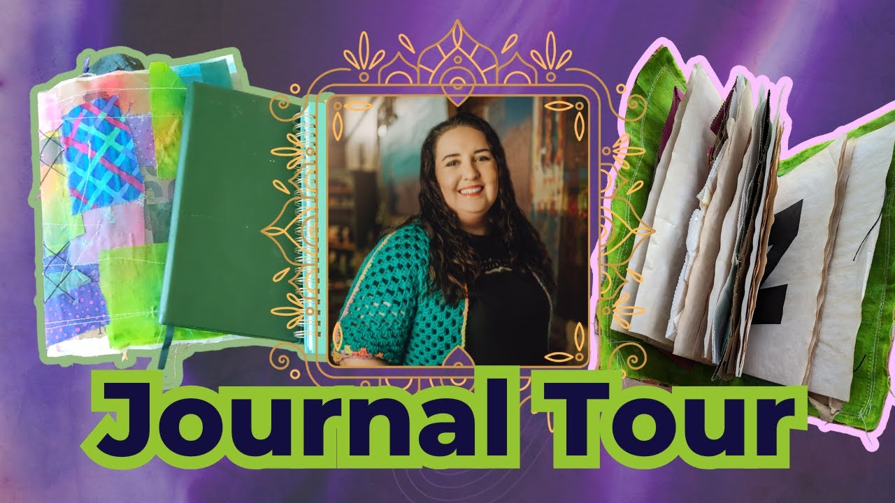 Art, Junk, & Writing Journal Tour | Numbers Witch Grounding Rituals & Daily Practice