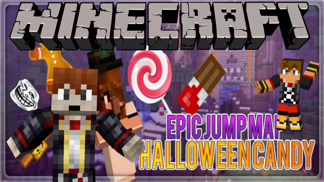 Minecraft: Epic Jump Map - Halloween Candy Part 1