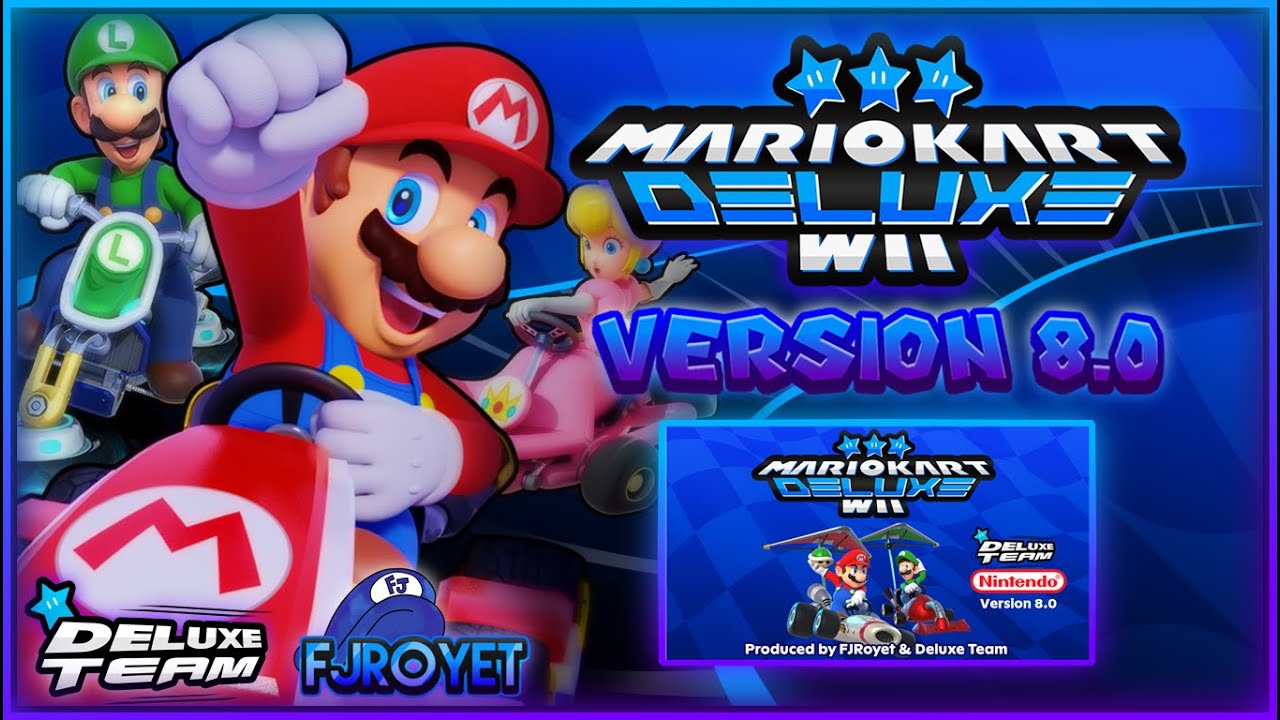 Mario Kart Wii Deluxe v8.0 - TRAILER RELEASE 