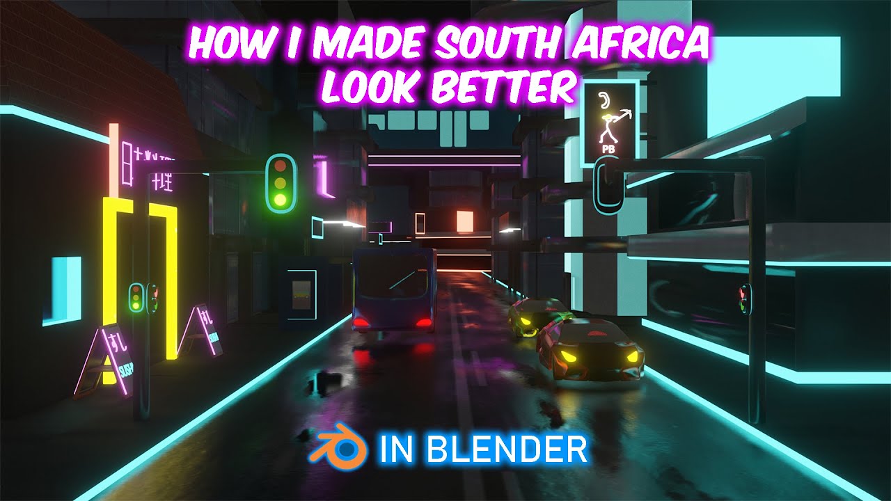 How I Made South Africa Look Better In Blender YouTube