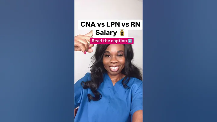 CNA vs LPN vs RN salary #cnatraining #nursing #nurses