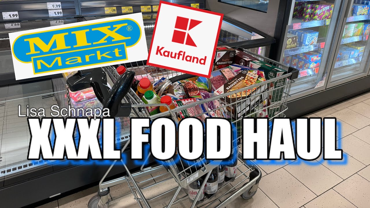 XXXL FOOD HAUL | KAUFLAND | ANGEBOTE | MIX MARKT | RUSSISCHER LADEN | WOCHENEINKAUF