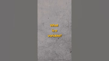 What is a variable? | Explained in python