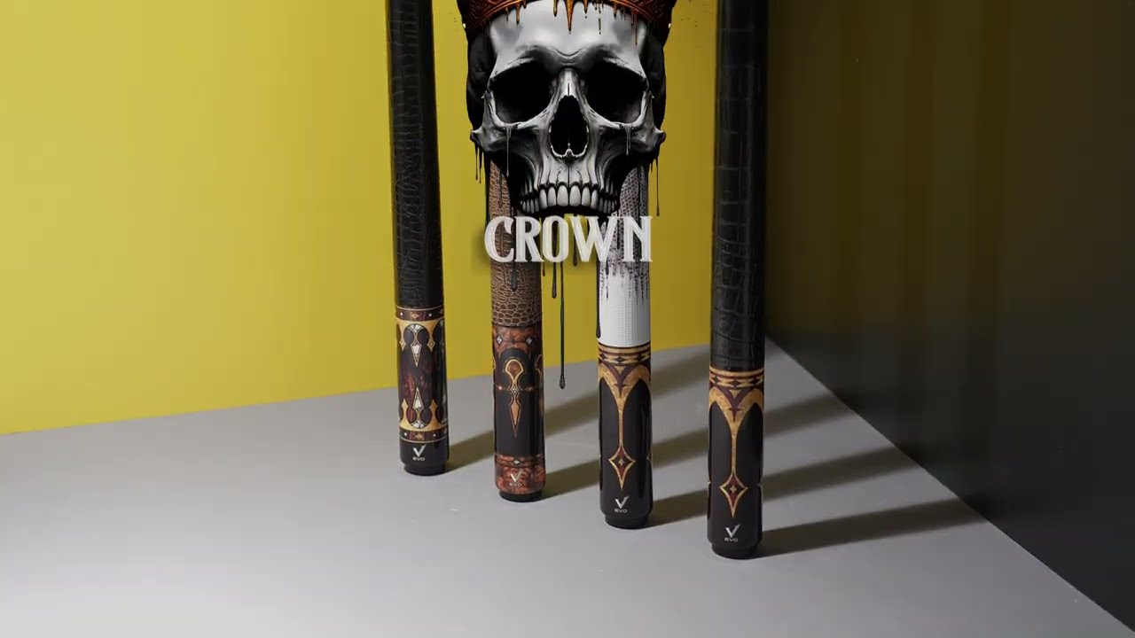 EVO キュー CROWN4 エインシェントオーク /カーボンシャフト装備