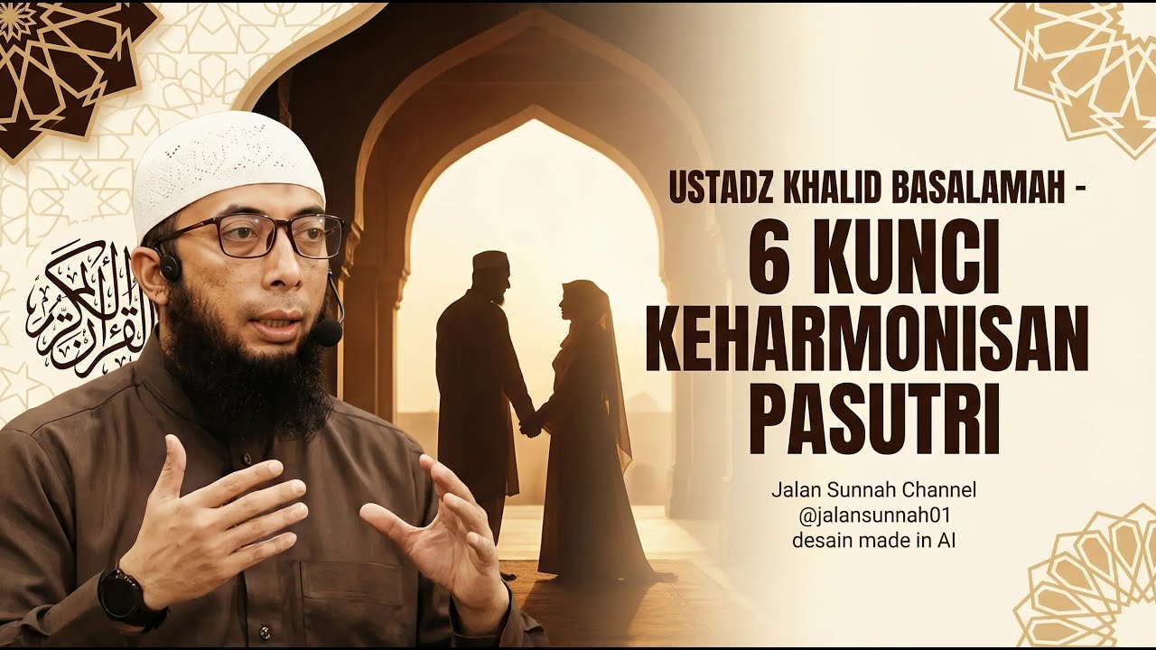 Membangun Surga Dalam Rumah Tangga : 6 Kunci Keharmonisan Pasutri - Ustadz Khalid Basalamah 