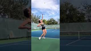 Slow motion serve 😎🎾 #shorts