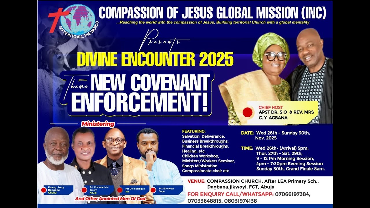 DIVINE ENCOUNTER 2025 DAY 2 EVENING SESSION - YouTube
