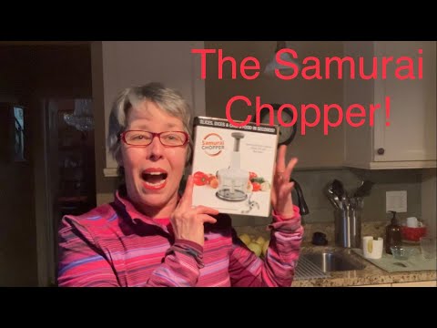 Unboxing The Samurai Chopper choppachallenge kitchengadgets chopping asseenontvus chopper