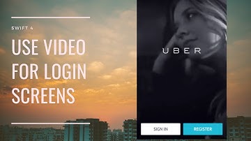 Use Video as Background - Swift 4