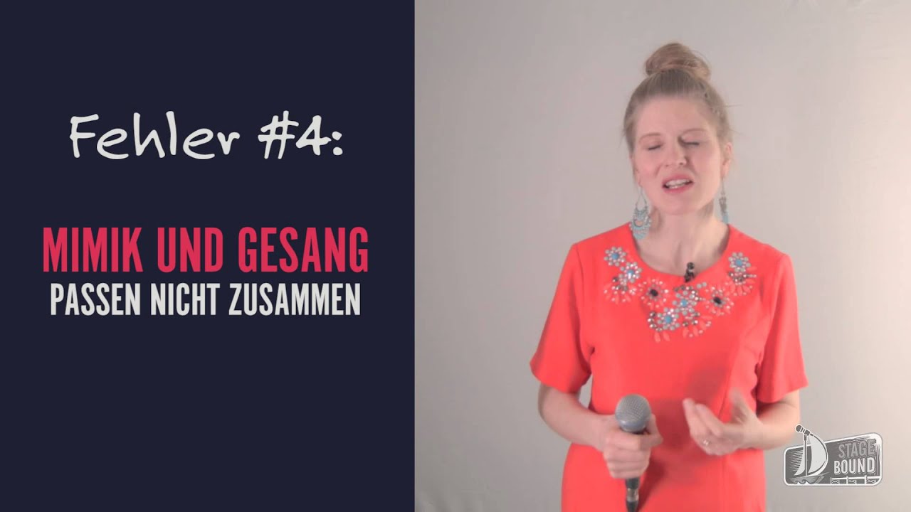 Die 5 größten Fehler auf der Bühne