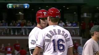 2012/09/25 Kinsler, Andrus score on error