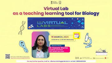 Virtual Lab as a teaching learning tool for Biology