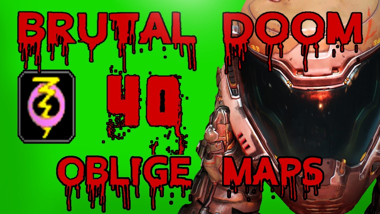 Brutal Doom Oblige Maps #40 *1440p 60fps*
