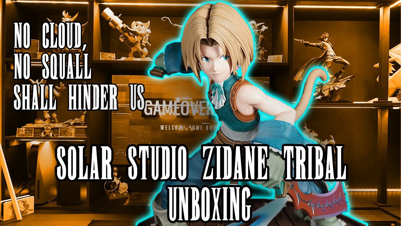 Zidane Tribal from Final Fantasy IX (9) Statue by Solar Studio's