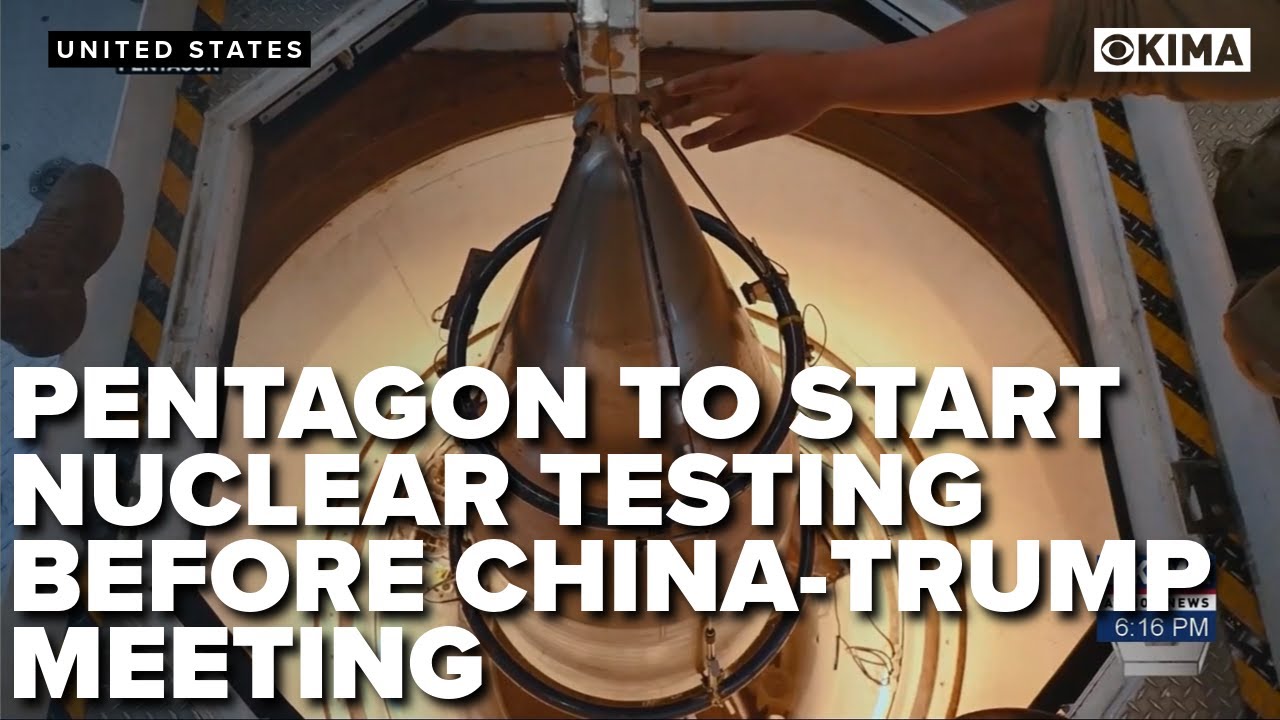 Nuclear Test Rope Trick Potential Nuclear Testing for the US - YouTube