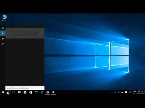 Windows 10, Replace Search Box With Search Icon in Taskbar