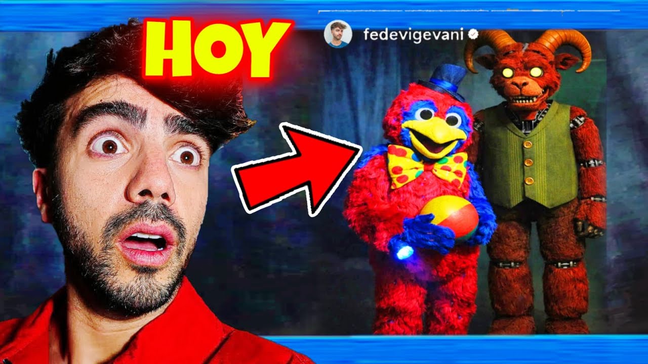 ¡URGENTE! FEDE CONOCIÓ A LOS ANIMATRONICOS DE 404