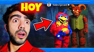 💔¡URGENTE! FEDE CONOCIÓ A LOS ANIMATRONICOS DE 404