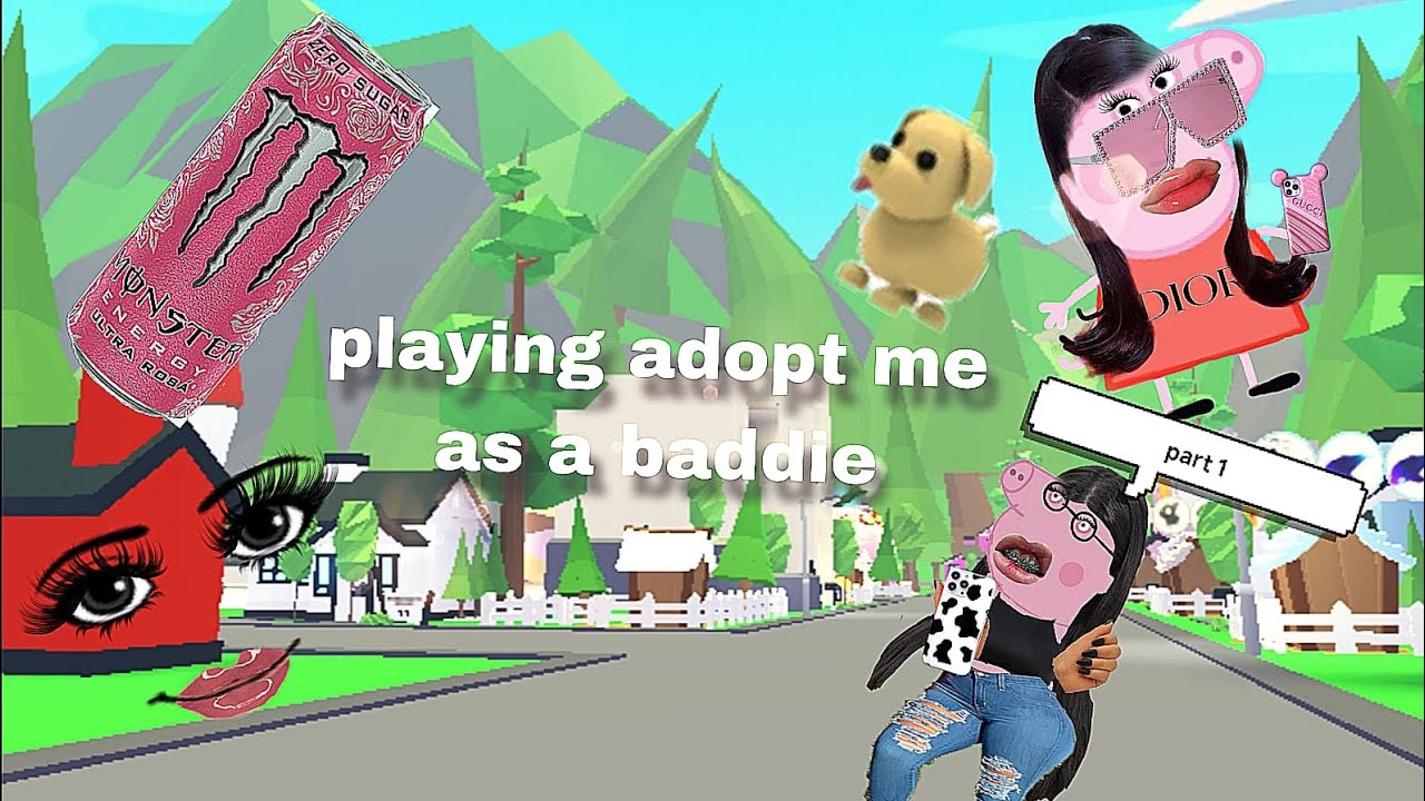 Playing adopt me as a baddie . VIDEO ABOUT { MAKING AVA , PLAYING} 👀.. FIRST VIDEO 🥲