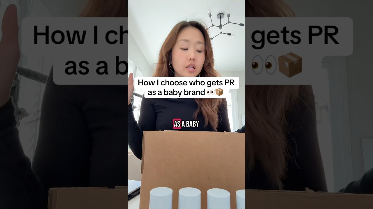 How I choose who to send PR packages to as a small brand✨