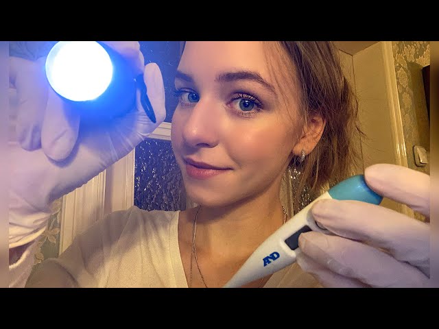 АСМР Медицинский осмотр. Ролевая игра. Тихий голос. Перчатки 💕  | ASMR Gentle Doctor 💕
