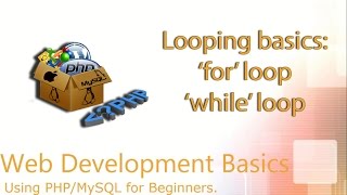#6 Web Development Basics - PHP loops