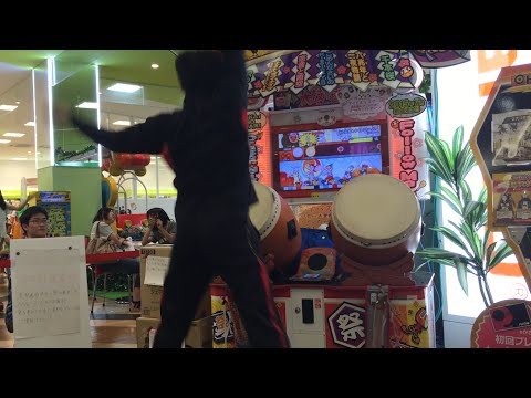 【太鼓の達人金沢集会　2015年夏の乱】黒田達人によるパフォーマンスプレイ