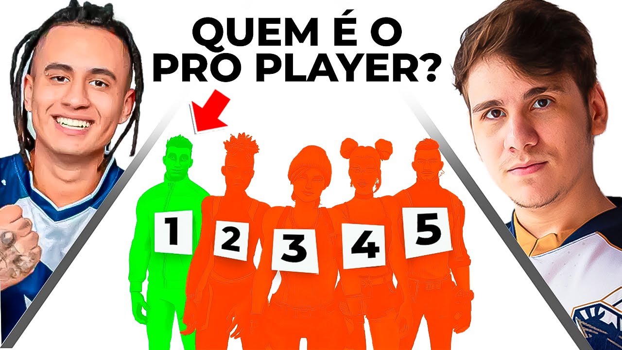 QUEM É O PRO? 4 NOOBS VS. 1 PRO DISFARÇADO! #4