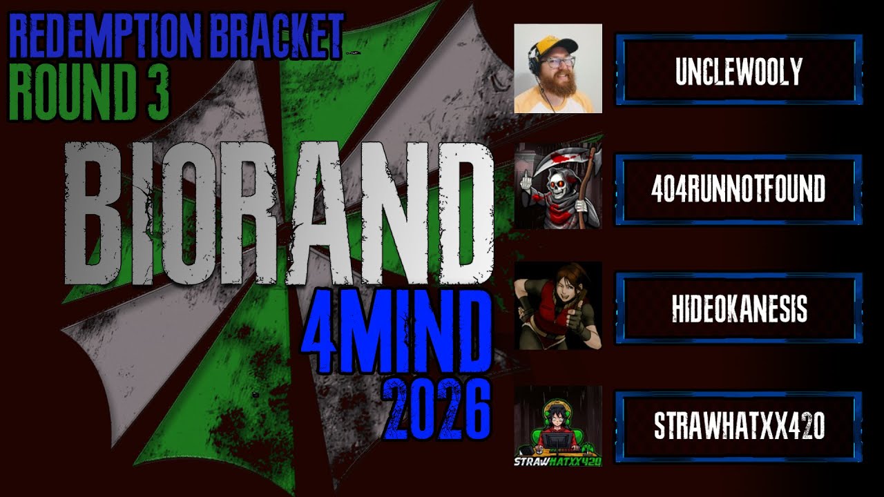Biorand4Mind2026 Round 3 - Redemption Bracket 404RunNotFound v 
