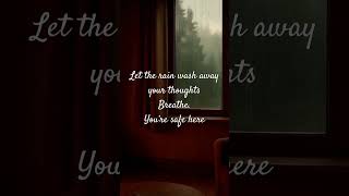 #shorts  #RainSounds #FireplaceAmbience #SleepShorts #RelaxVibes #MindfulMoment #asmr #rain #peace