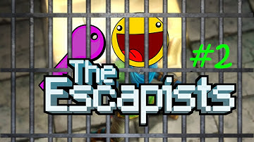 WE FOUND A PURPLE KEY!!!! (The Escapists Ep. 2)
