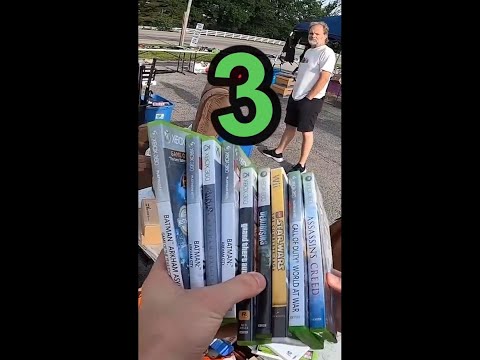 Can you still find video games at yard sales?