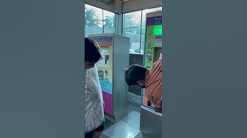 Metro ticket vending machine