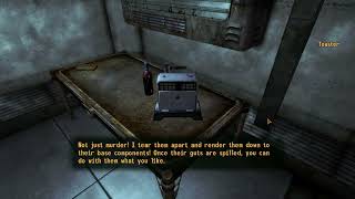 Evil Toaster Talks To Courier - Fallout New Vegas