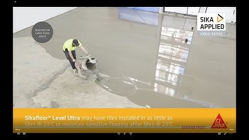 Sika Applied Series - Sikafloor® Level Ultra NZ