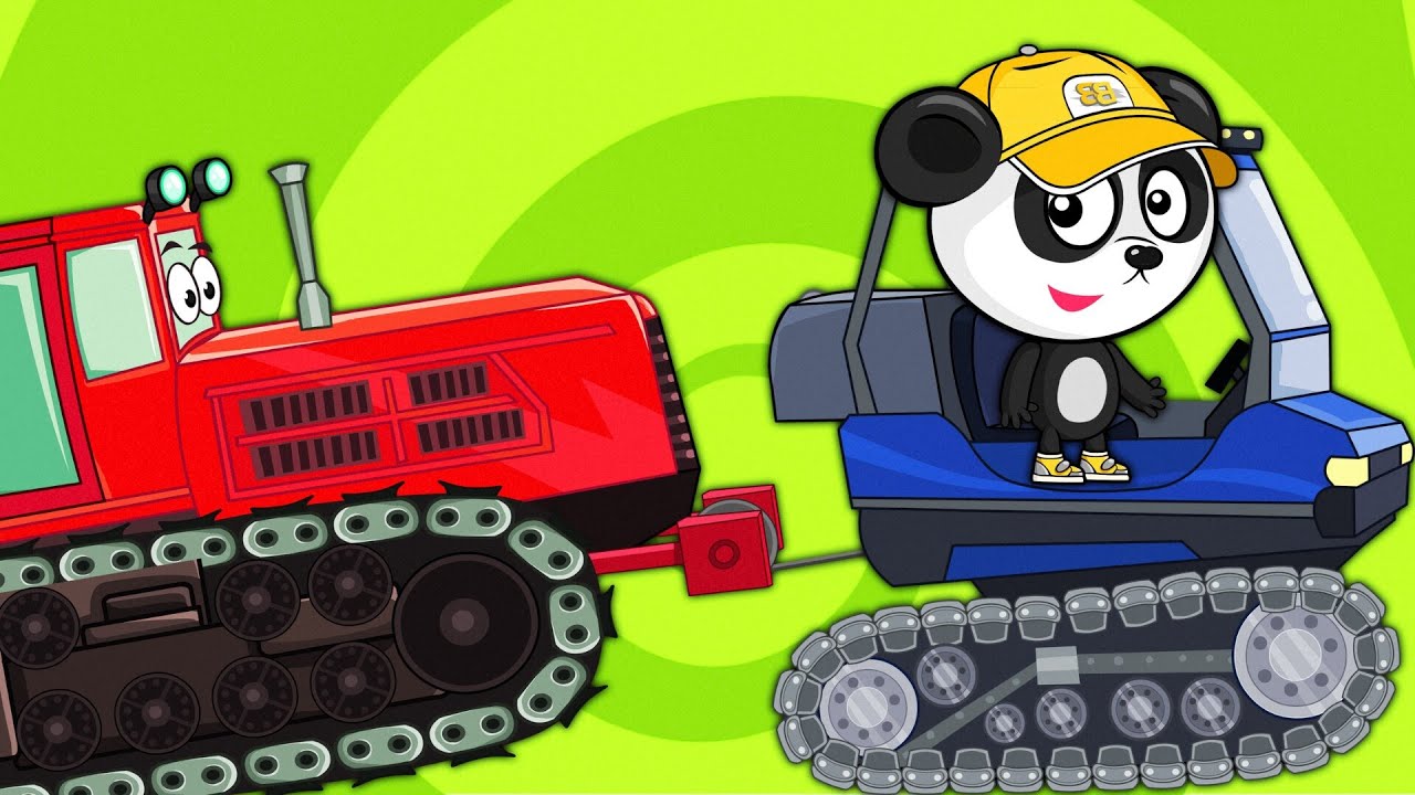 Починка старого трактора｜50 минут｜Гараж Биби｜Мультики про машинки - YouTube