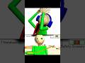 Baldi Tries to Beat his Own Game #animation #funny #blender3d #memes #baldi