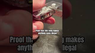 NASCAR Diecast Base Removal