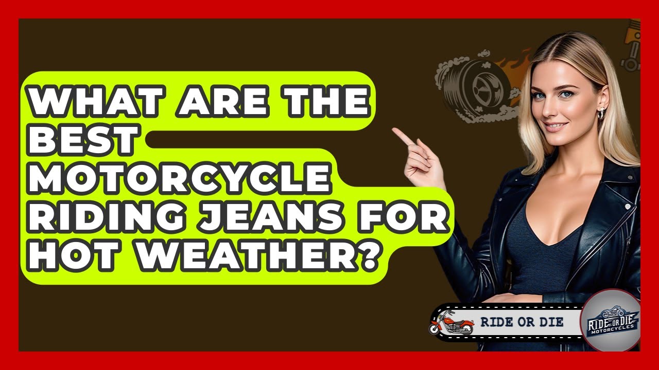 What Are The Best Motorcycle Riding Jeans For Hot Weather? - Ride or Die Motorcycles