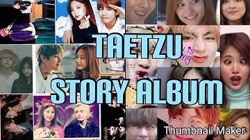 Taetzu evolution 💜 #taetzu #taeevee #twice #bts