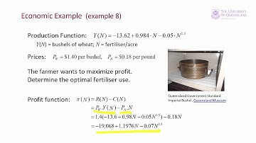 ECON1050 Lecture 6 Example 8