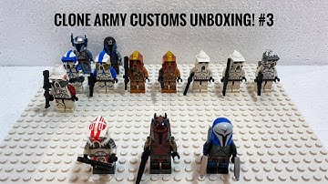Clone Army Customs Unboxing! #3 (so many Arf helmets!)