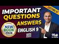 Class 9 English Important Short Questions 2026 Exams | Lecture 7 | New Book
