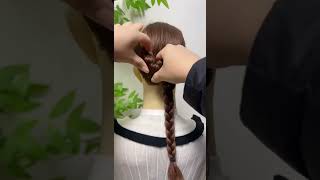 Quick & Easy Updo Hairstyle Tutorial - Grass-Planting-Inspired